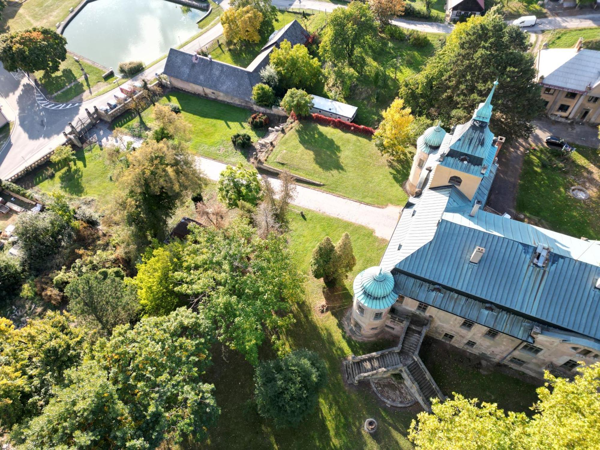 Apartmán Zámecký areál Holovousy Exteriér fotografie